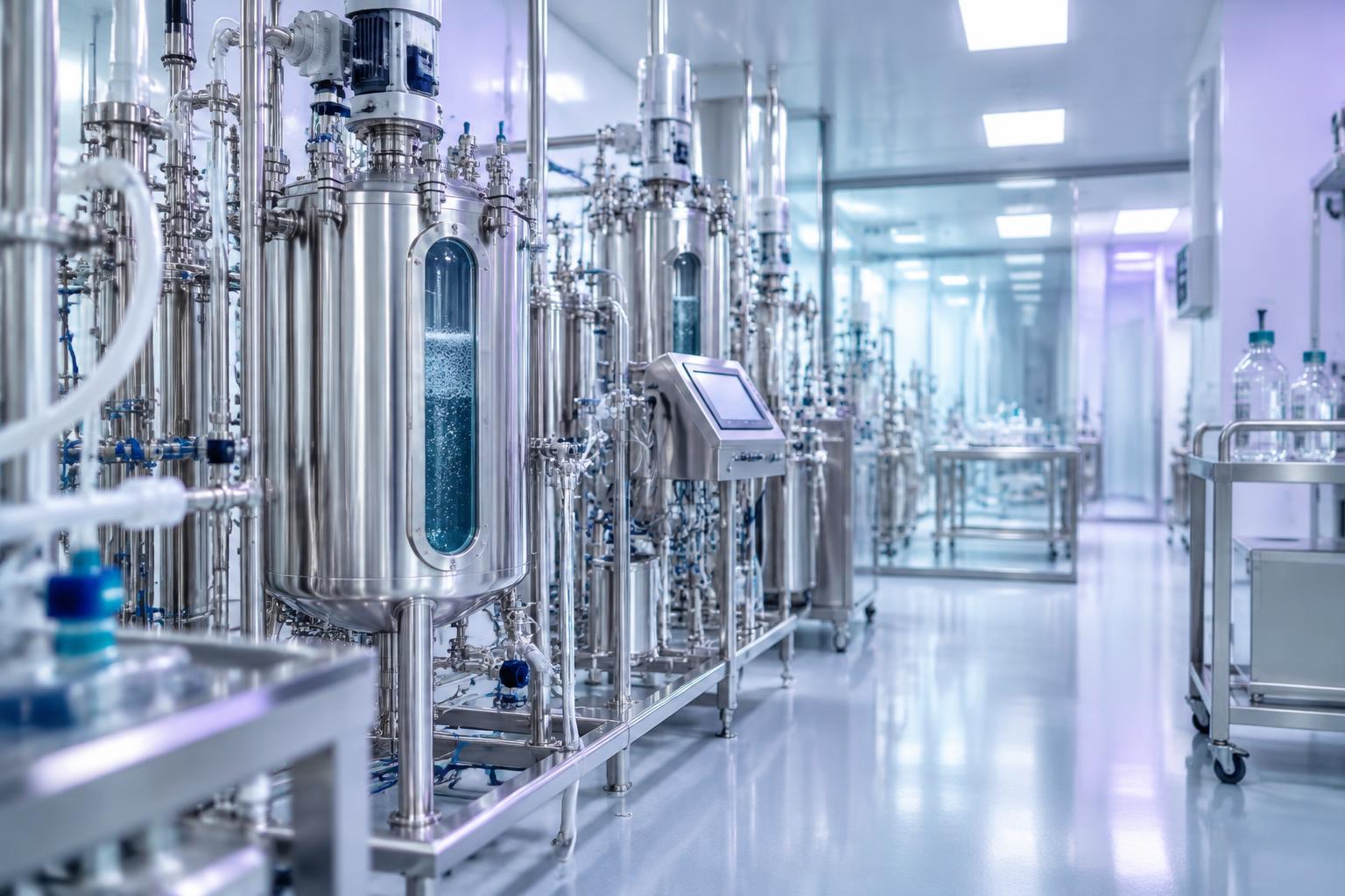 Modern peptide manufacturing equipment